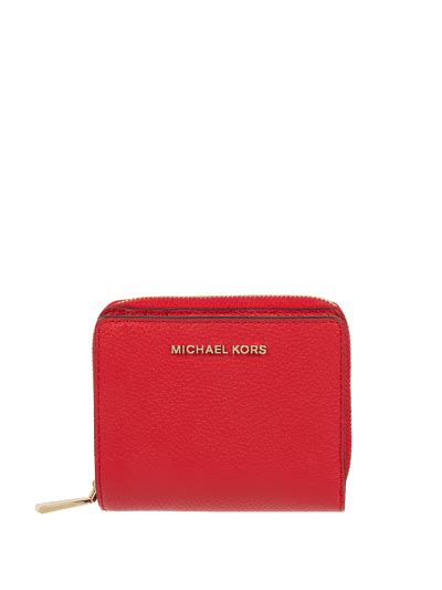 michael michael kors portemonnaie dunkel rot|Michael Michael Kors Klassisches Portemonnaie .